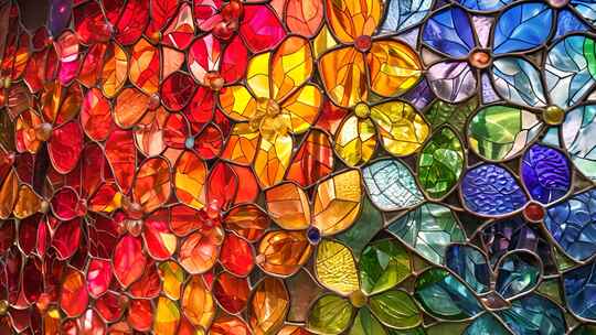 彩色玻璃 背景
