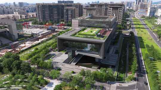 广州市城市规划展览中心航拍