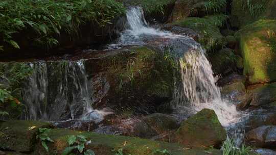 山涧溪流瀑布流水