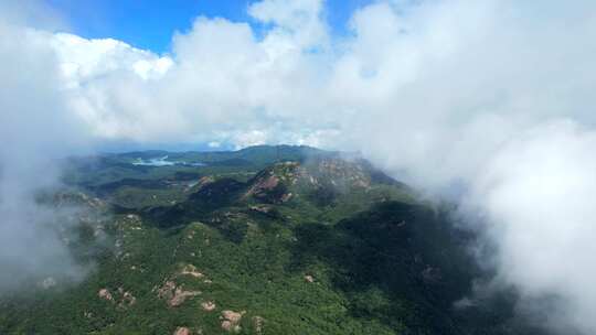 惠州博罗象头山云雾大景2