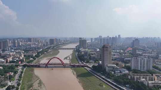 四川德阳建设德阳大景航拍