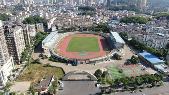 湖北咸宁城市宣传片地标建筑航拍