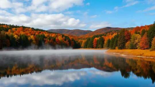 五颜六色的秋天