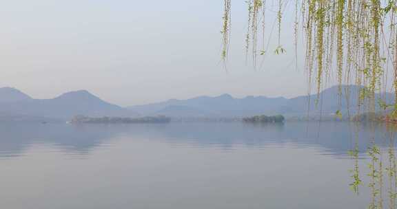 杭州西湖春天风光