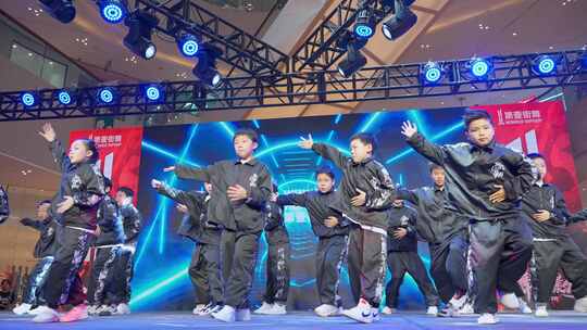 青少年街舞表演舞台舞蹈比赛演出活动合集