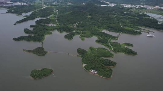 平天湖风景区航拍