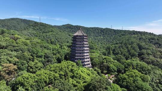 钱塘江 六和塔 杭州地标 古建