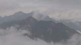 黄山云雾缭绕航拍高清在线视频素材下载
