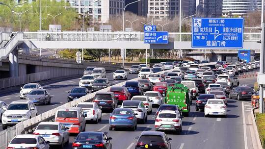 城市交通车流道路拥堵