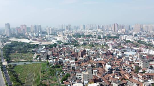 航拍城市风景