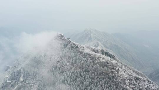 湖南衡阳南岳衡山航拍