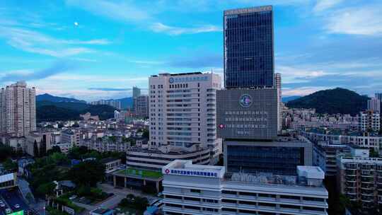 深圳罗湖建筑高楼医院外景