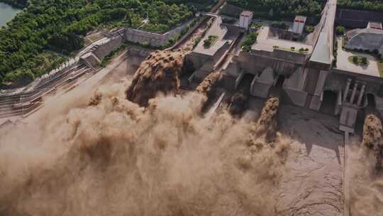 黄河小浪底调水调沙水利工程