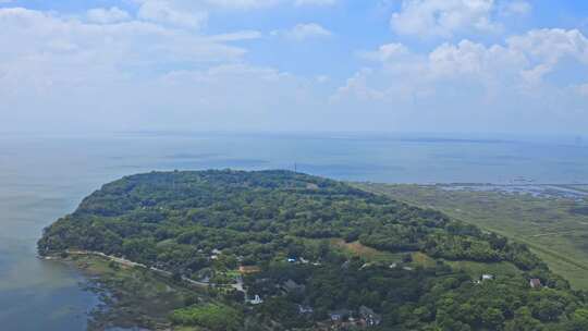 湖南岳阳君山旅游景区航拍视频