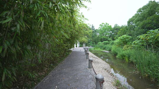 武汉硚口区园博园九江园风景