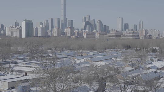 北京冬天雪景 北京冬季