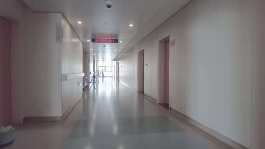 住院部医院走廊人流视频素材视频素材模板下载