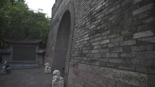 杭州古城墙陈列馆视频素材