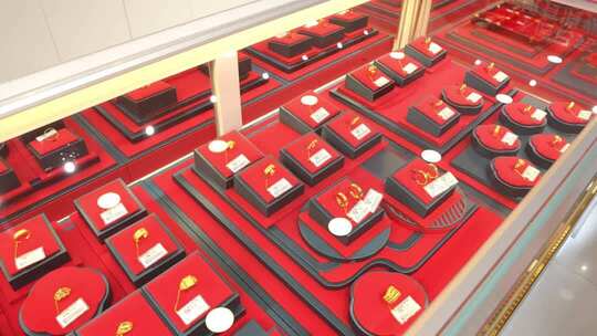 金店珠宝实拍素材