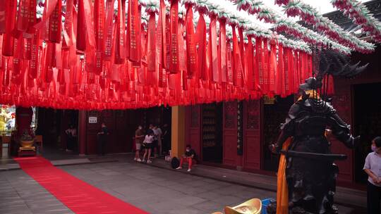 杭州北高峰灵顺寺-天下第一财神庙