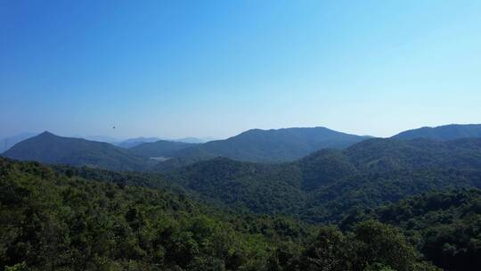 航拍深圳高山水库A