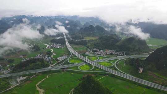 广西合那高速中国最美高速公路国家高速