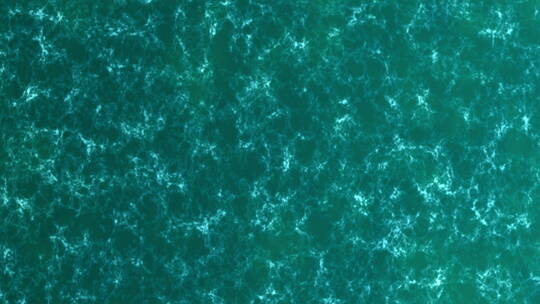 蓝色的海洋水波