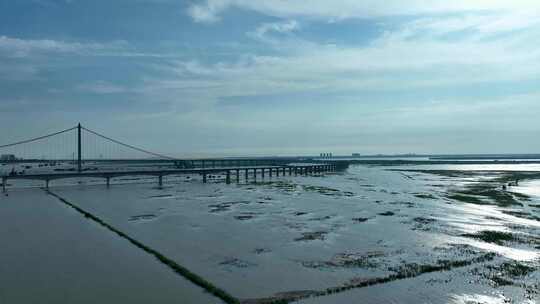 岳阳洞庭湖汛期涨水