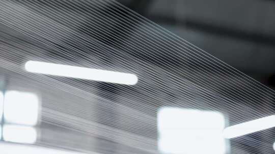 纱线车间，自动化纺织线，织布机，轻纺业