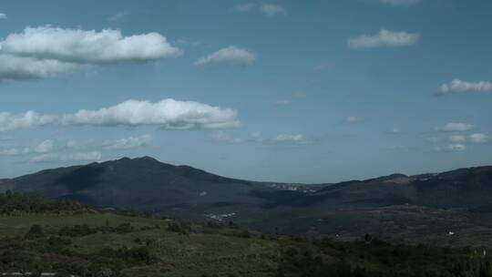 山区延时视频云南山区延时风光