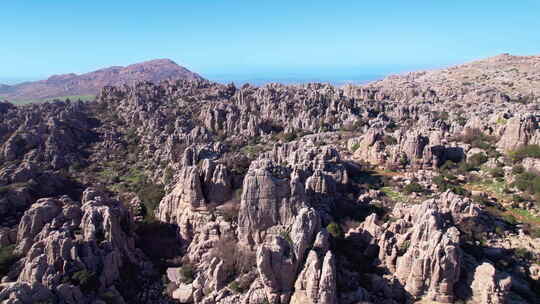 西班牙安达卢西亚马拉加El Torcal