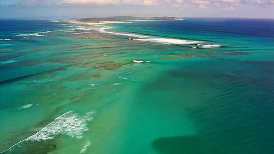 海滩海景海岸线风光