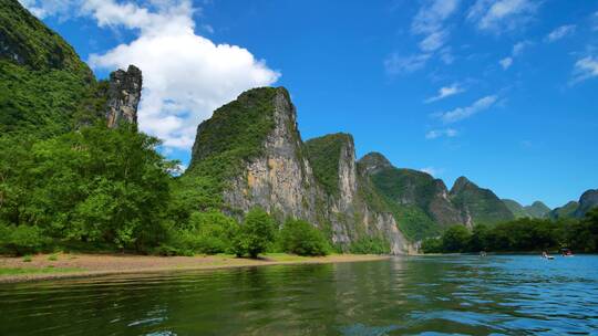 广西美景 桂林山水 漓江风光 漓江漂流