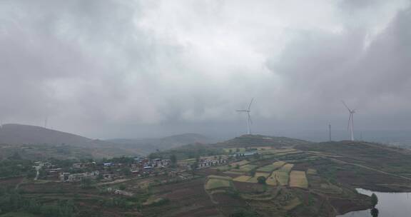 电网电力发电太阳能发电站能源风车风力