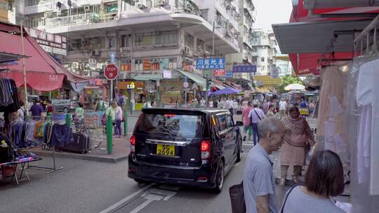 香港澳门城市街头人文视频