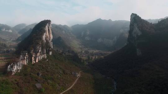 狼牙山视频云贵地区喀斯特地貌石山