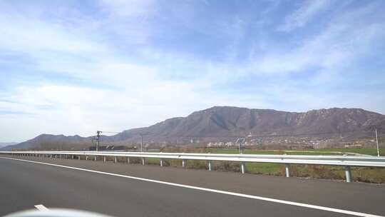 旅行 沿途 风景 公路 树