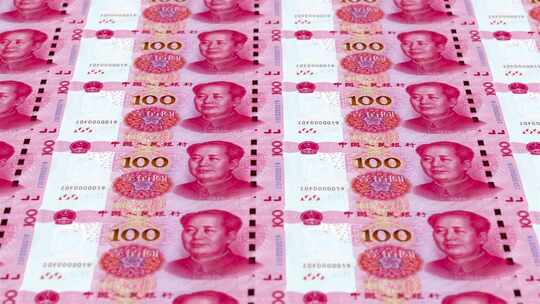 人民币|中国货币-6包|4K分辨率|循环