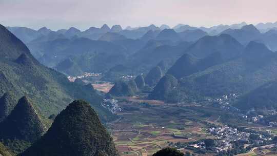 万峰林 喀斯特地貌 贵州