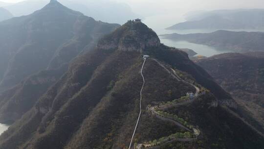 聋哑学校团建郊游济源黄河三峡游船小学生