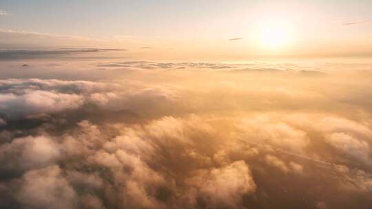 云海日出云层延时合集云层之上大气震撼开场