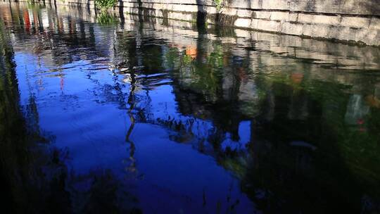 济南胡同曲水亭街，老城区四合院建筑