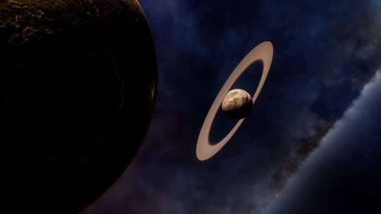 宇宙太空星系银河系三维动画视频素材模板下载
