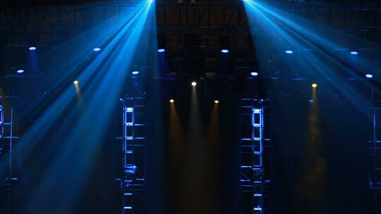 舞台灯光背景视频素材 灯光闪烁