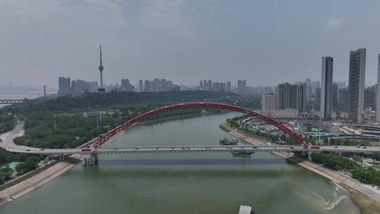 武汉晴川桥视频素材模板下载