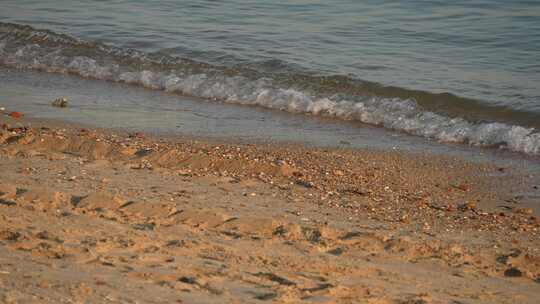 较场尾沙滩海浪