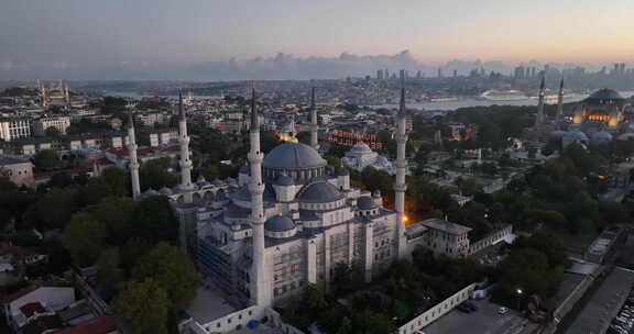 土耳其伊斯坦布尔城市外景