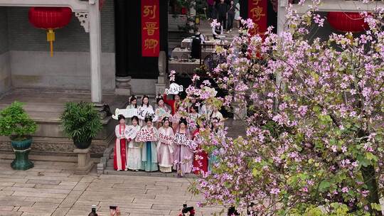 中国广东省广州市番禺区南村镇余荫山房