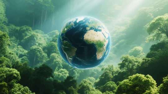 碳中和碳达峰绿色发展创意视频