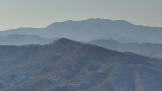 宽甸青山沟连绵山脉航拍